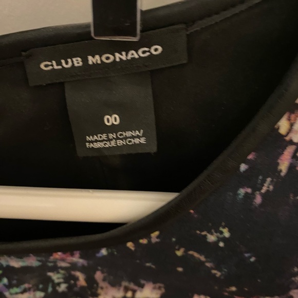 Club Monaco patterned dress with pockets - Picture 3 of 4